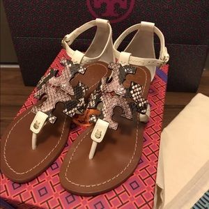 Brand new Tory Burch phoebe sandals size 7.5